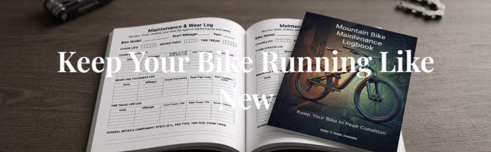 Mountain Bike Maintenance Logbook Intro Image