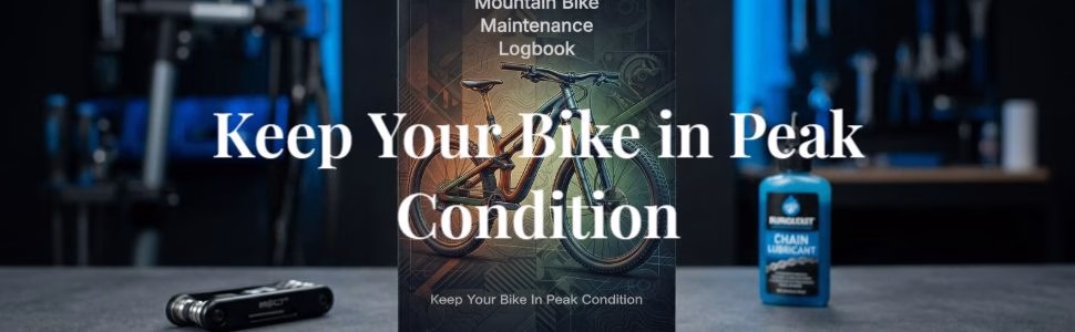 Mountain Bike Maintenance Logbook - Keep Your Bike in Peak Condition image