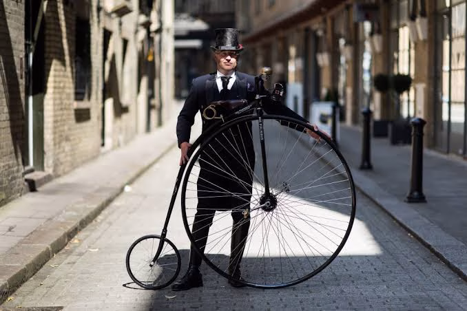 Image Of A Penny Farthing Bicycle
